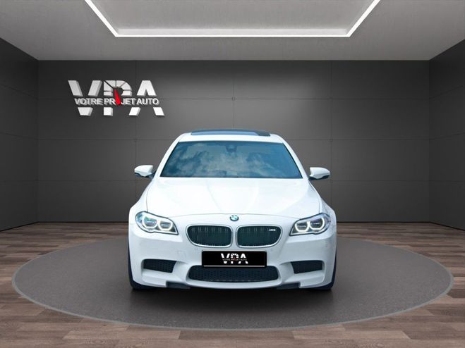 BMW M5 Série F LCI V8 4.4i 560CH - SONO B&O Blanc de 2015