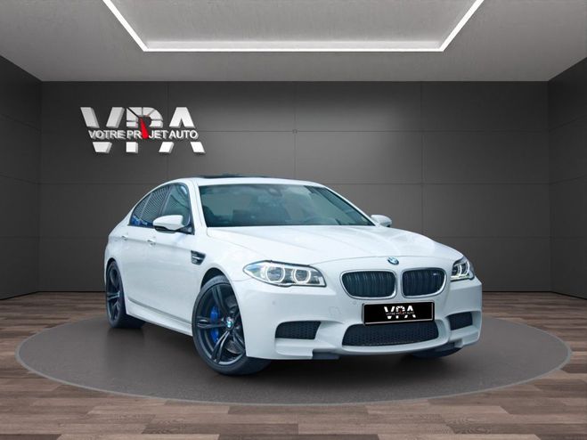 BMW M5 Série F LCI V8 4.4i 560CH - SONO B&O Blanc de 2015