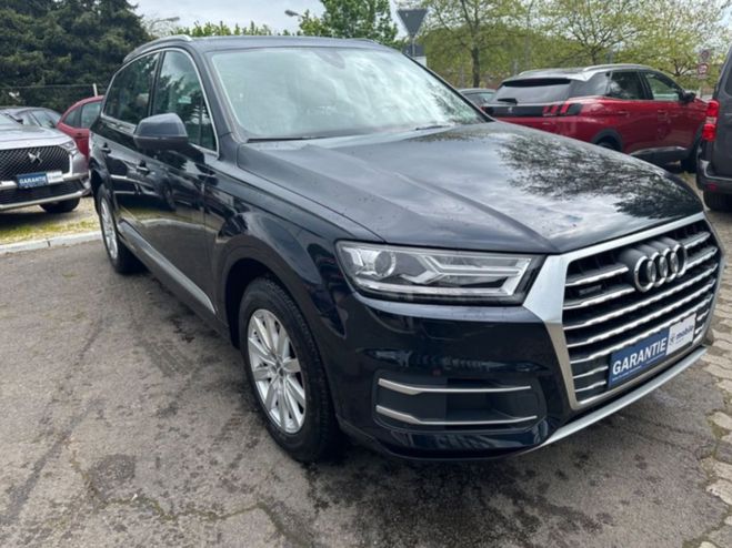 Audi Q7 II 3.0 V6 TDI 218ch S line quattro Tiptr Bleu de 2017