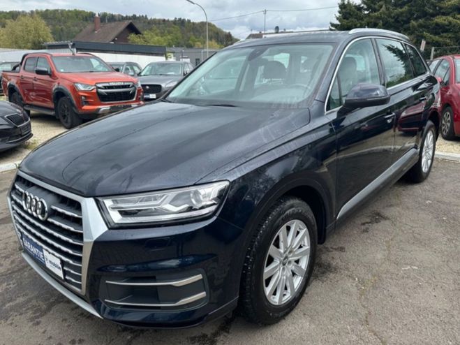 Audi Q7 II 3.0 V6 TDI 218ch S line quattro Tiptr Bleu de 2017
