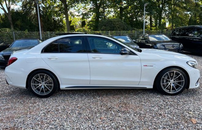 Mercedes Classe C 63 AMG S 510cv Toit Pano Blanc de 2017