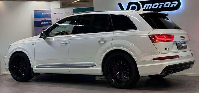 Audi Q7 3.0 TDI Q S-Line 272cv Virtual Cockpit 7 Blanc de 2016