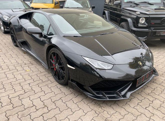 Lamborghini Huracan 5.2l V10 LP610-4 Pack Aero Lift System Noir de 2017