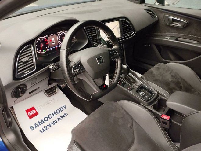 Seat Leon III 2.0l TSI 300ch CUPRA Carplay Si�ges  Bleu de 2018