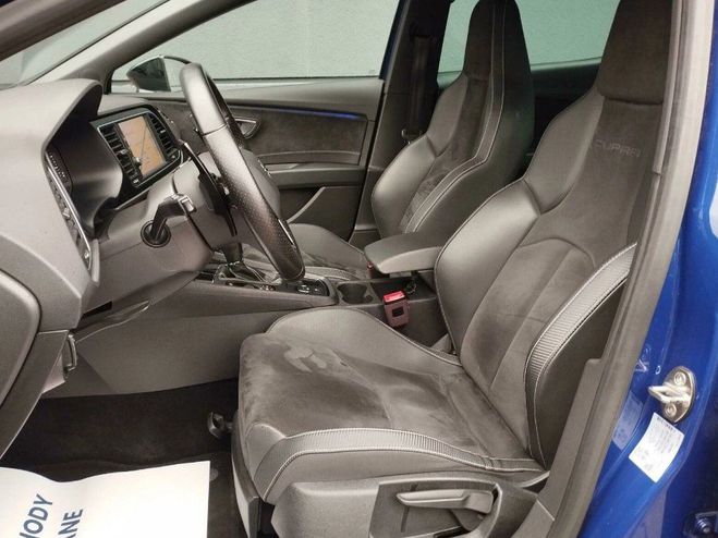 Seat Leon III 2.0l TSI 300ch CUPRA Carplay Si�ges  Bleu de 2018
