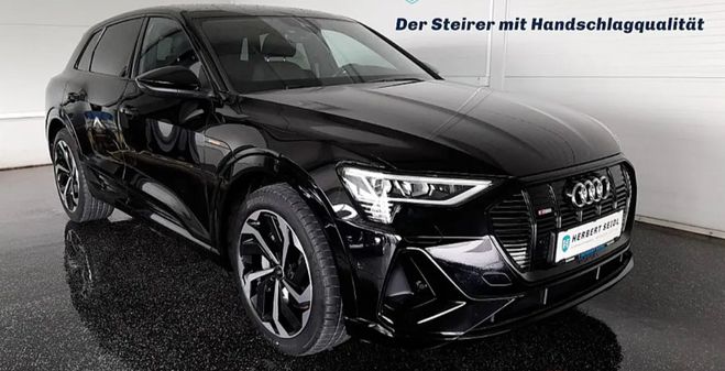 Audi E-Tron 50 e-quattro S Line 313ch Noir de 2021