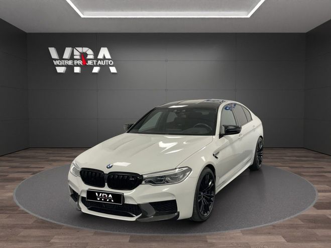 BMW M5 4.4i 600ch xDrive Pack Carbon Virtual Blanc de 2019