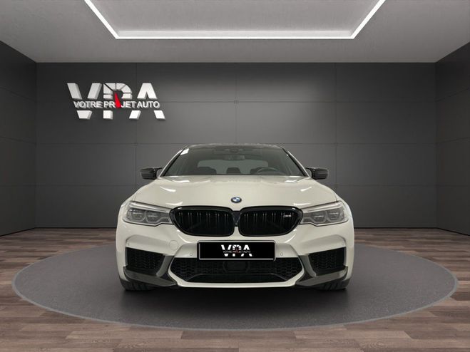BMW M5 4.4i 600ch xDrive Pack Carbon Virtual Blanc de 2019