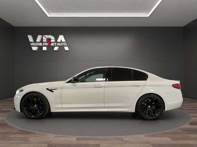 BMW M5 4.4i 600ch xDrive Pack Carbon Virtual Blanc de 2019