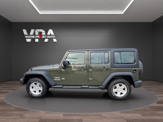 Jeep Wrangler Unlimited 2.8 CRD 200Ch Vert de 2015