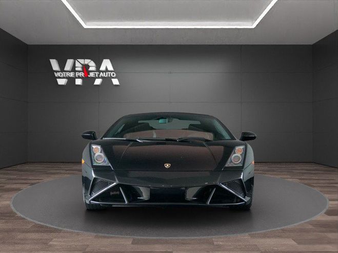Lamborghini Gallardo SPYDER LP520 V10 5.0 520CH SI�GES CHAUFF Noir de 2007