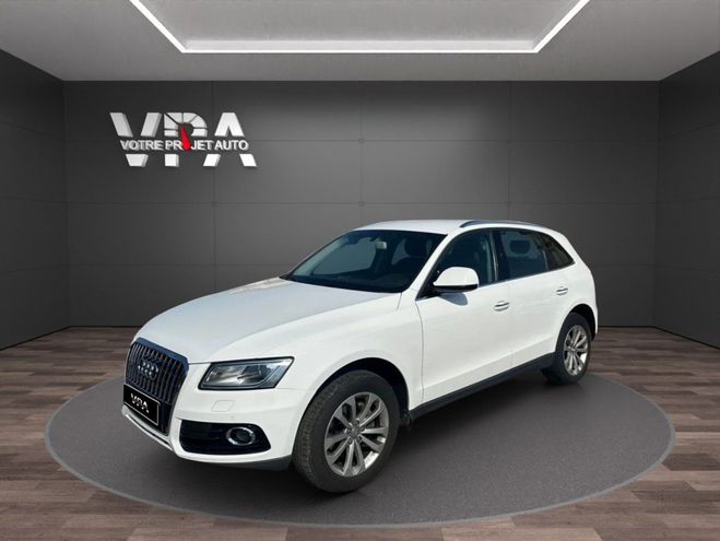 Audi Q5 2.0 TDI 190CH QUATTRO S-TRONIC ATTELAGE Blanc de 2016