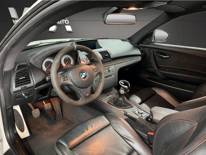 BMW Serie 1 1er M Coupé 3.0i 340CH SIEGES SPORT & Blanc de 2012