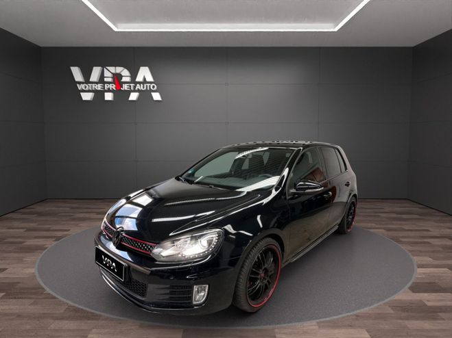 Volkswagen Golf VI GTI 2.0TSI 211CH SIEGES SPORT & C Noir de 2011