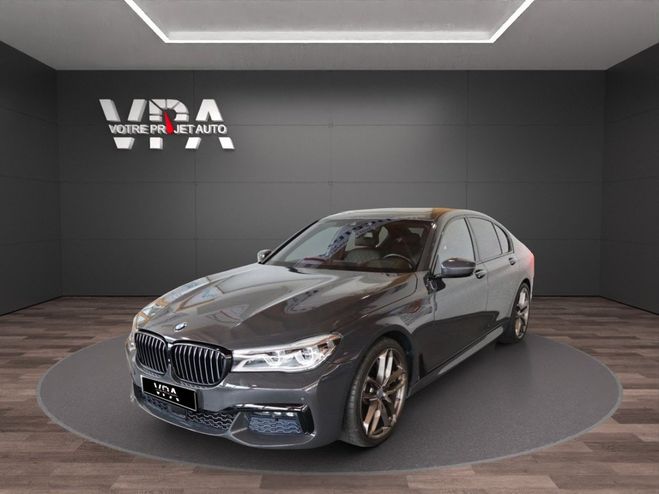 BMW Serie 7 750i 4.4 451CH XDRIVE PACK M AFFICHAGE T Noir de 2019