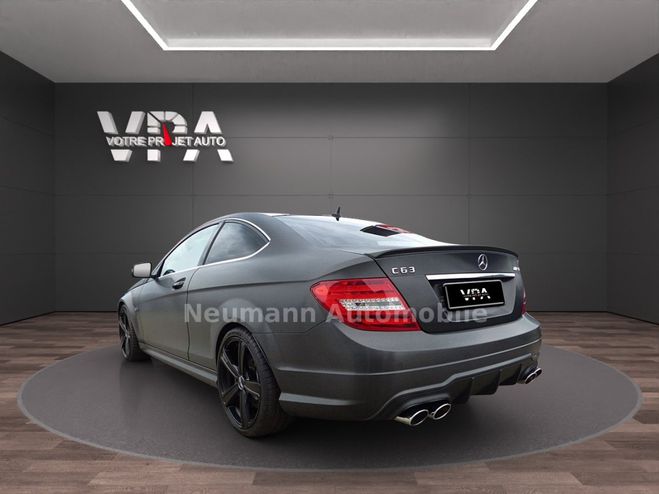 Mercedes Classe C 63AMG 457CH TOIT OUVRANT PANORAMIQUE - S Noir de 2013