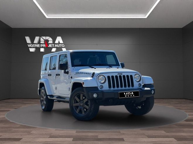 Jeep Wrangler Unlimited V6 284ch Golden Eagle ? GPS, s Blanc de 2018