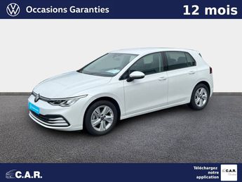  Voir détails -Volkswagen Golf 1.0 eTSI OPF 110 DSG7 Life Plus à  La Rochelle (17)