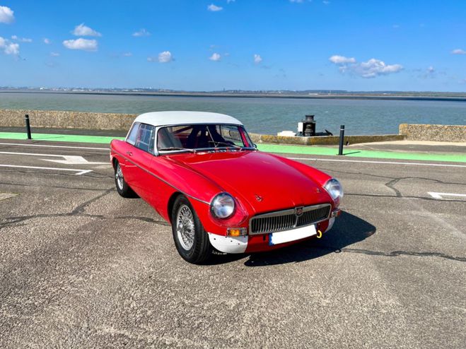 MG MGB Passeport FIA Rouge de 1963