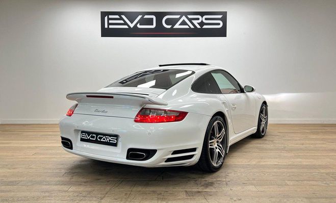 Porsche 911 997 Turbo 480 TipTronic / Suivi complet  Blanc de 2006