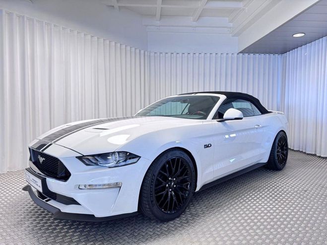 Ford Mustang CONVERTIBLE 5.0 V8 450CH GT BVA10 Blanc de 2018