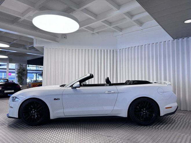 Ford Mustang CONVERTIBLE 5.0 V8 450CH GT BVA10 Blanc de 2018
