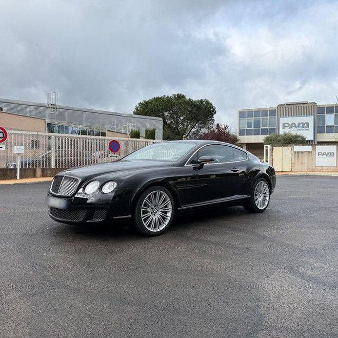 Bentley Continental GT Speed W12 Noir de 2008