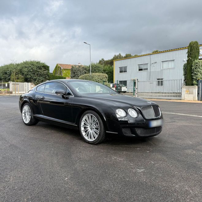Bentley Continental GT Speed W12 Noir de 2008