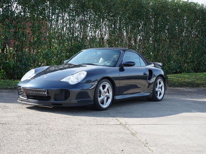 Porsche 911 996 Turbo 3.6 Cabriolet - Grosse rvisio Gris Atlas mtallis de 2003