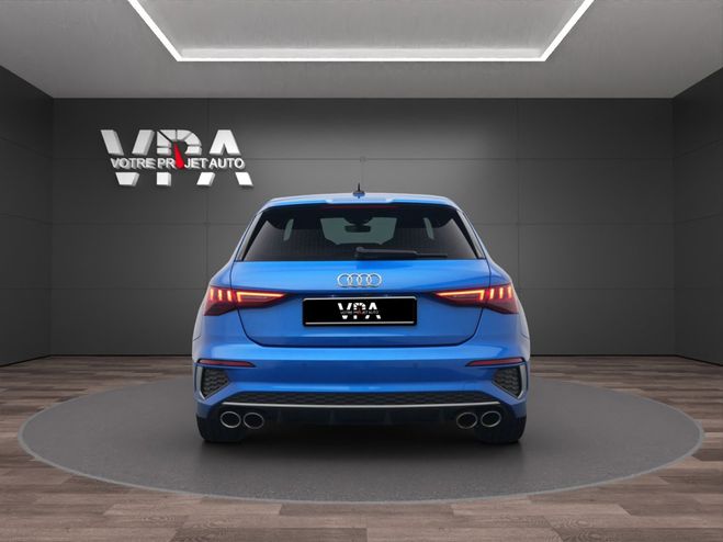 Audi S3 Sportback quattro 310ch ? Toit pano, B&a Bleu de 2021