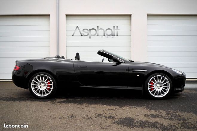 Aston martin DB9 Volante V12 6.0l 455cv Noir de 2008