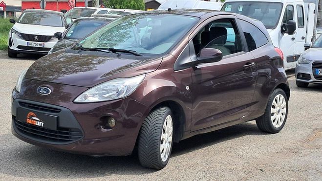 Ford KA 1.2 69CV- TITANIUM -CLIMATISATION - ENTR Bordeaux Mtallis de 2011