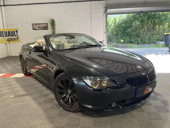  Voir détails -BMW Serie 6 Cabriolet 630i 258ch FLEXFUEL -GARANTIE  à Saint-Jory (31)