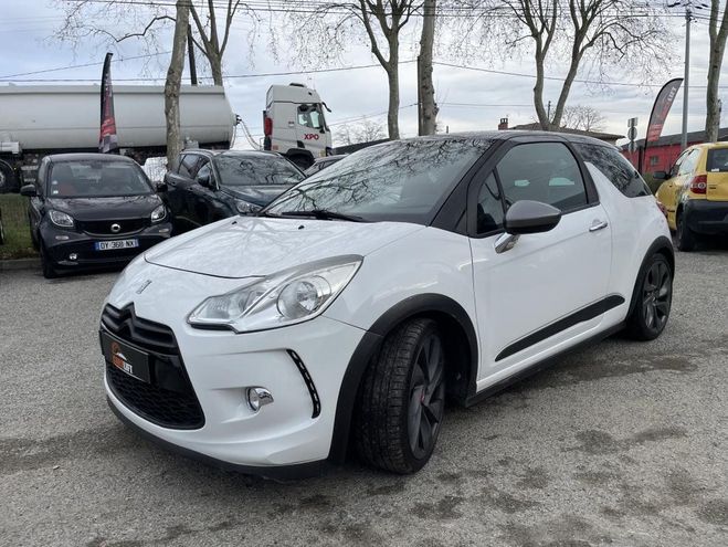 Citroen DS3 Racing 202ch 1.6 Turbo -GARANTIE -12 MOI Blanc Mtallis de 2012