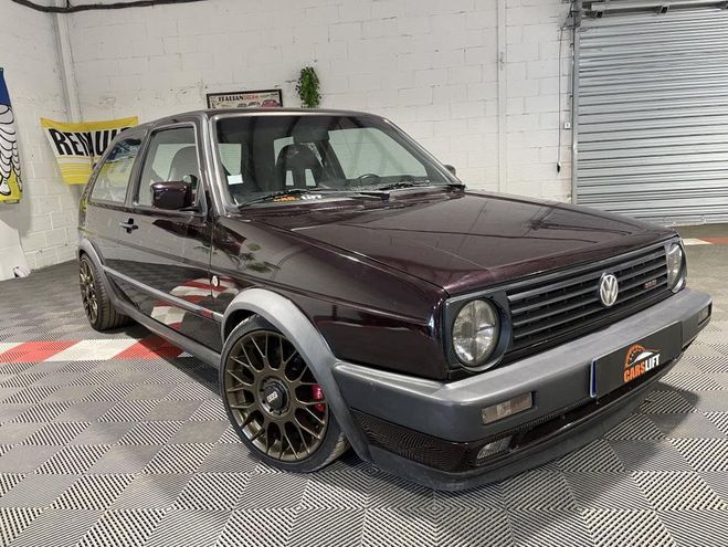 Volkswagen Golf II (2) GTI G60 -TOIT OUVRANT-CG COLLECTI Bordeaux Mtallis de 1991