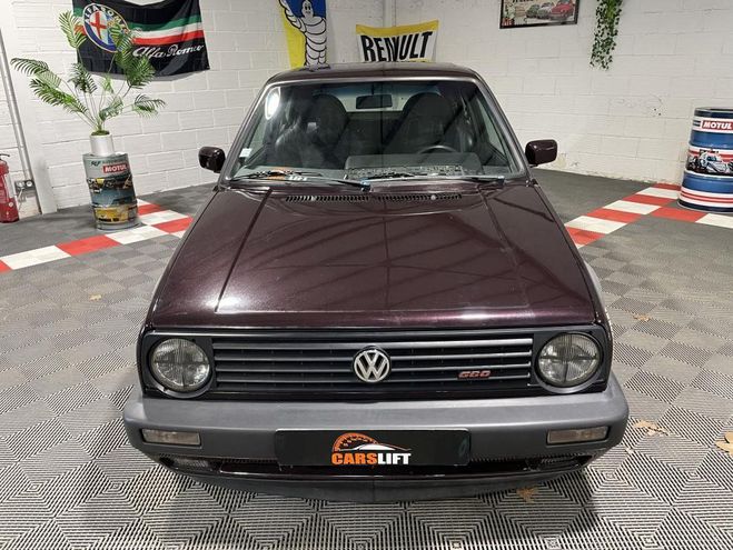 Volkswagen Golf II (2) GTI G60 -TOIT OUVRANT-CG COLLECTI Bordeaux Mtallis de 1991