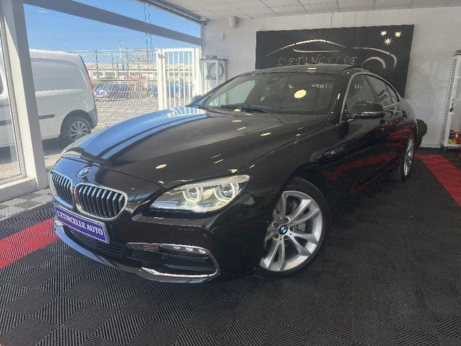 BMW Serie 6 Gran Coupe 640d 313 ch Exclusive A Noir de 2016