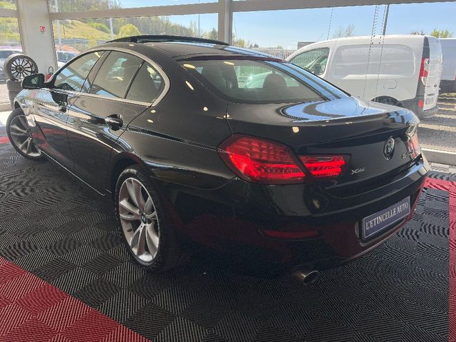 BMW Serie 6 Gran Coupe 640d 313 ch Exclusive A Noir de 2016