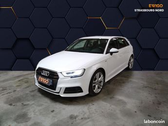 Voir détails -Audi A3 Sportback 2.0 TFSI 190ch SPORT+PACK EXTE à Hnheim (67)