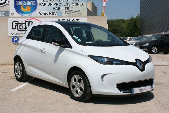 Renault Zoe LIFE CHARGE NORMALE TYPE 2 Blanc de 2016
