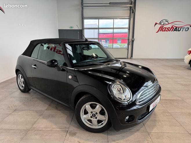 Mini One COOPER CABRIOLET 1.6 i 122cv-2009 Noir de 2009