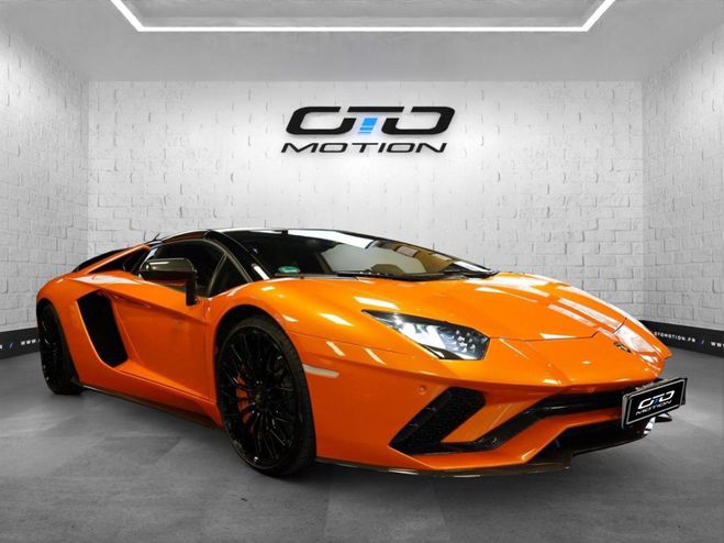 Lamborghini Aventador S Roadster 6.5 V12 740 Orange de 2019
