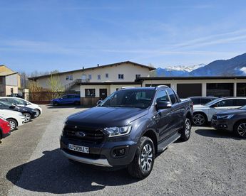  Voir détails -Ford Ranger 4x4 SUPER CAB 2.0 ECOBLUE 213 WILDTRACK  à Frontenex (73)