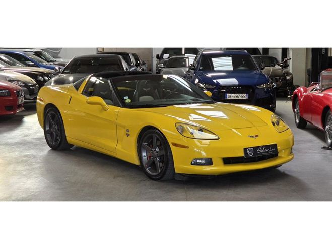 Chevrolet Corvette COUPE TARGA 6.0 V8 LS2 404 BVA / ECHAPPE JAUNE CLAIR de 2008