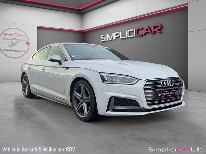 Audi S5 Sportback V6 3.0 TFSI 354 Tiptronic 8 Qu Blanc de 2018