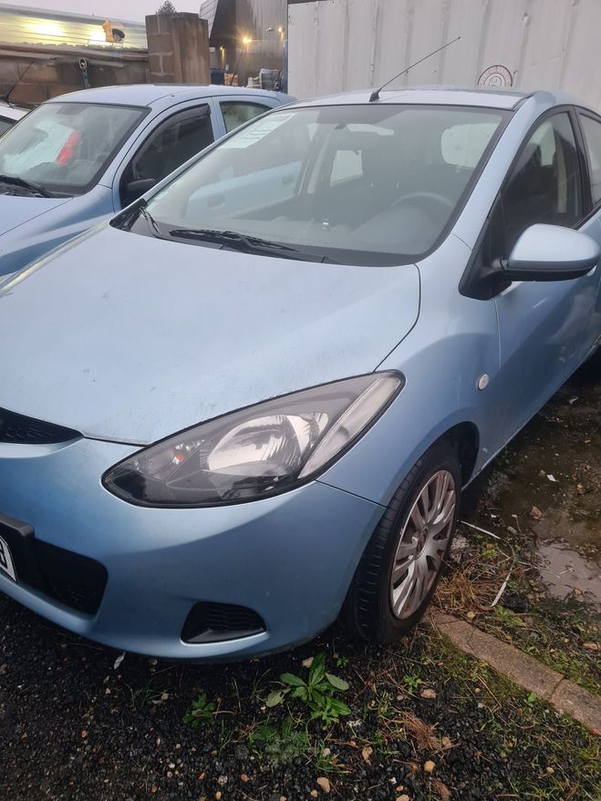 Mazda 2 1.3  5 CV  TRES ECONM Bleu de 2008
