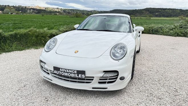 Porsche 911 997-1 3.6 TURBO 550 TECHART BV6 Blanc Carrara de 2007