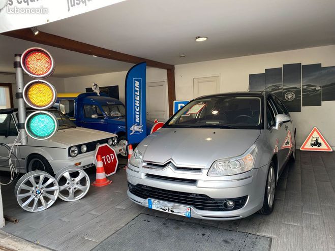 Citroen C4 1.6 hdi 110 exclusive 5 portes Gris de 2005