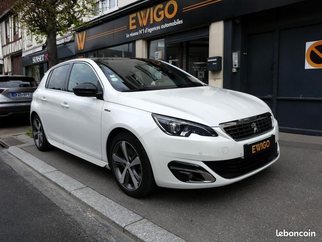 Peugeot 308 GENERATION-II 2.0 BLUEHDI 150 GT-LINE CA Blanc de 2016