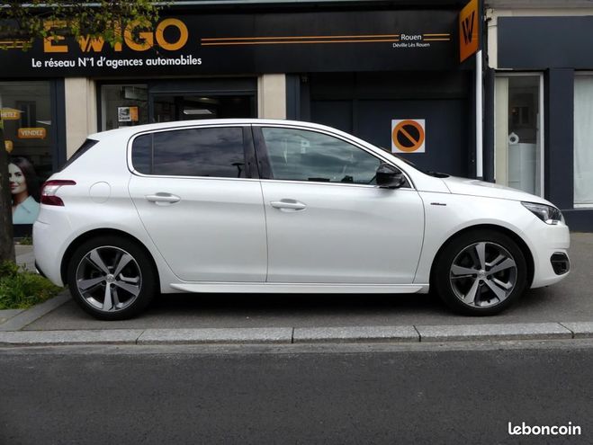 Peugeot 308 GENERATION-II 2.0 BLUEHDI 150 GT-LINE CA Blanc de 2016